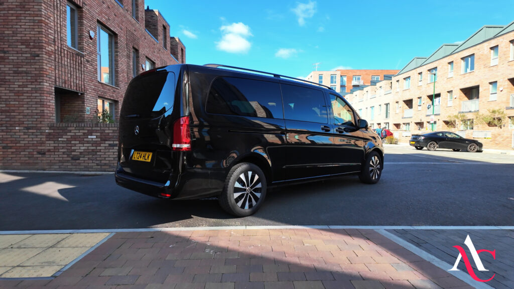 Mercedes V-Class, Black, Chauffeur Driven