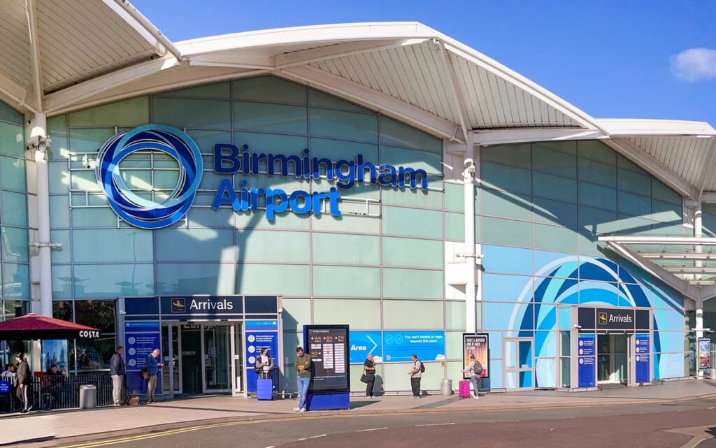 Terminal Entrance at Birmingham Airport